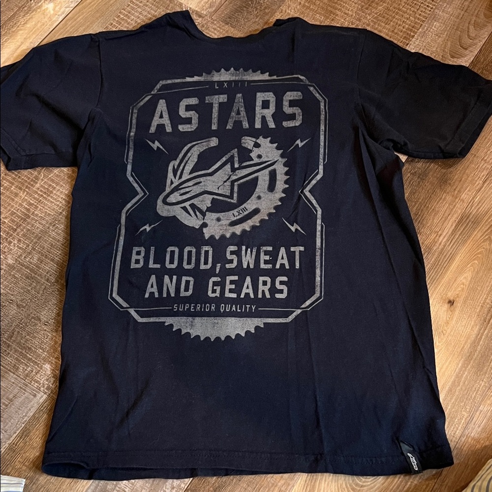 Alpinestars Black Short Sleeve Tee